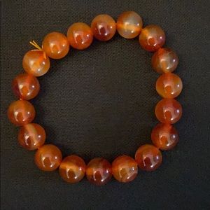 Red agate bracelet